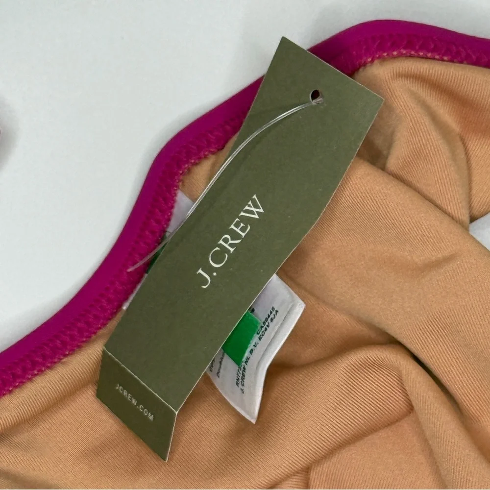 NWT | J.Crew | Bikini Bottom | Magenta Pink | Size M - Picture 12 of 12